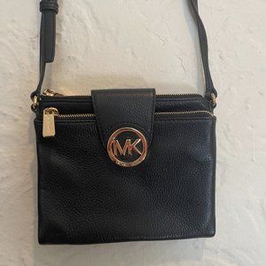 Michael Kors Fulton Black Crossbody Bag
